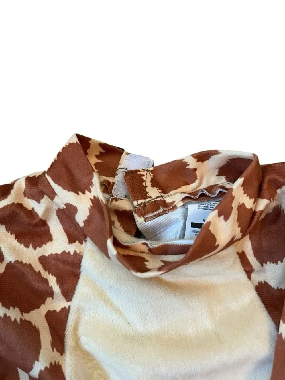 Boy or Girl Baby Toddler 12 - 18 Months Faux Fur Giraffe Complete Costume New